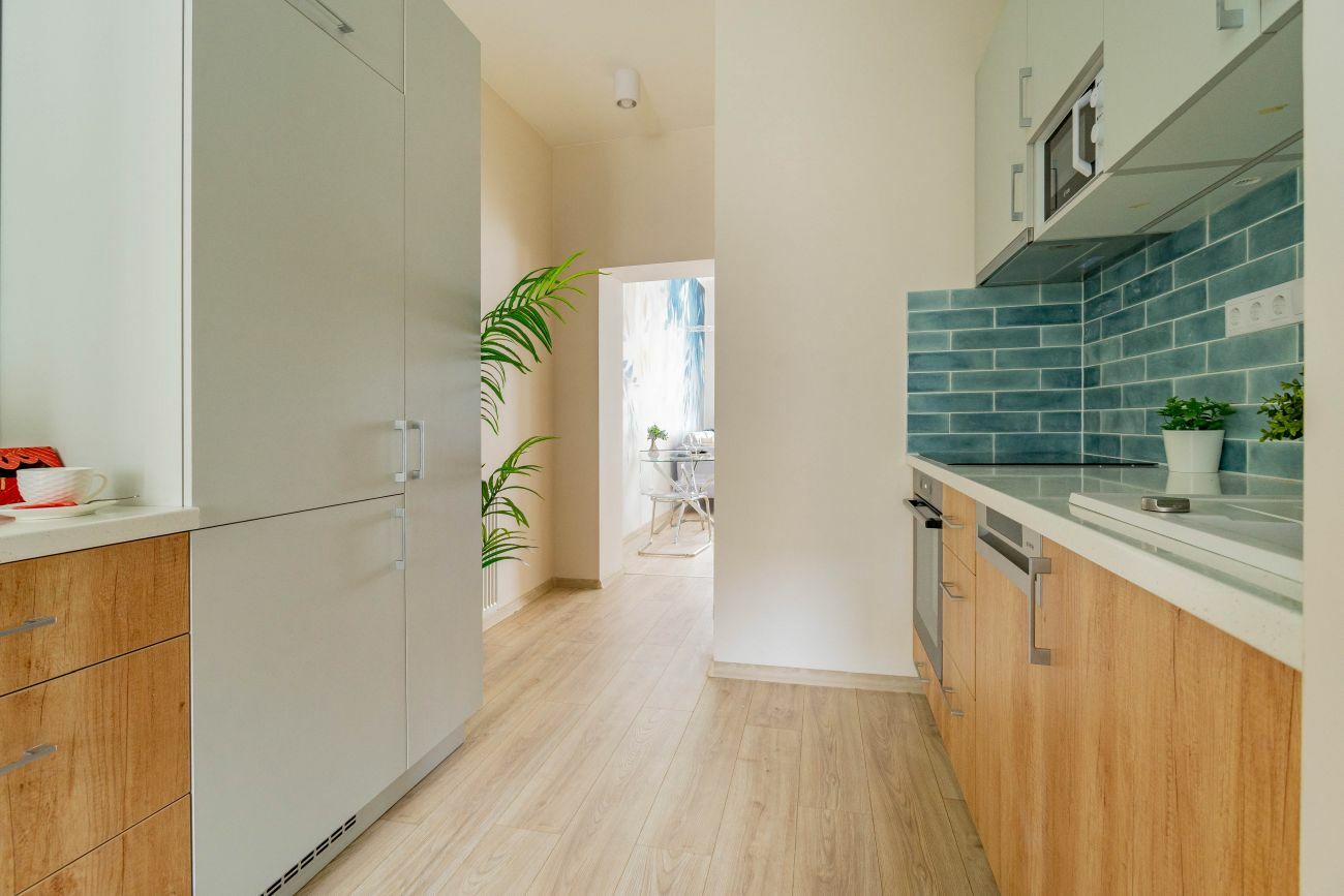 Az új konyha alaprajza