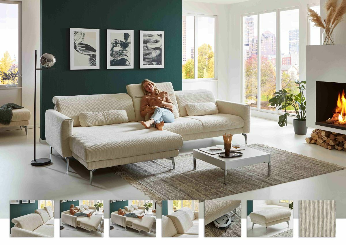 Natúr színű bútor nappaliba