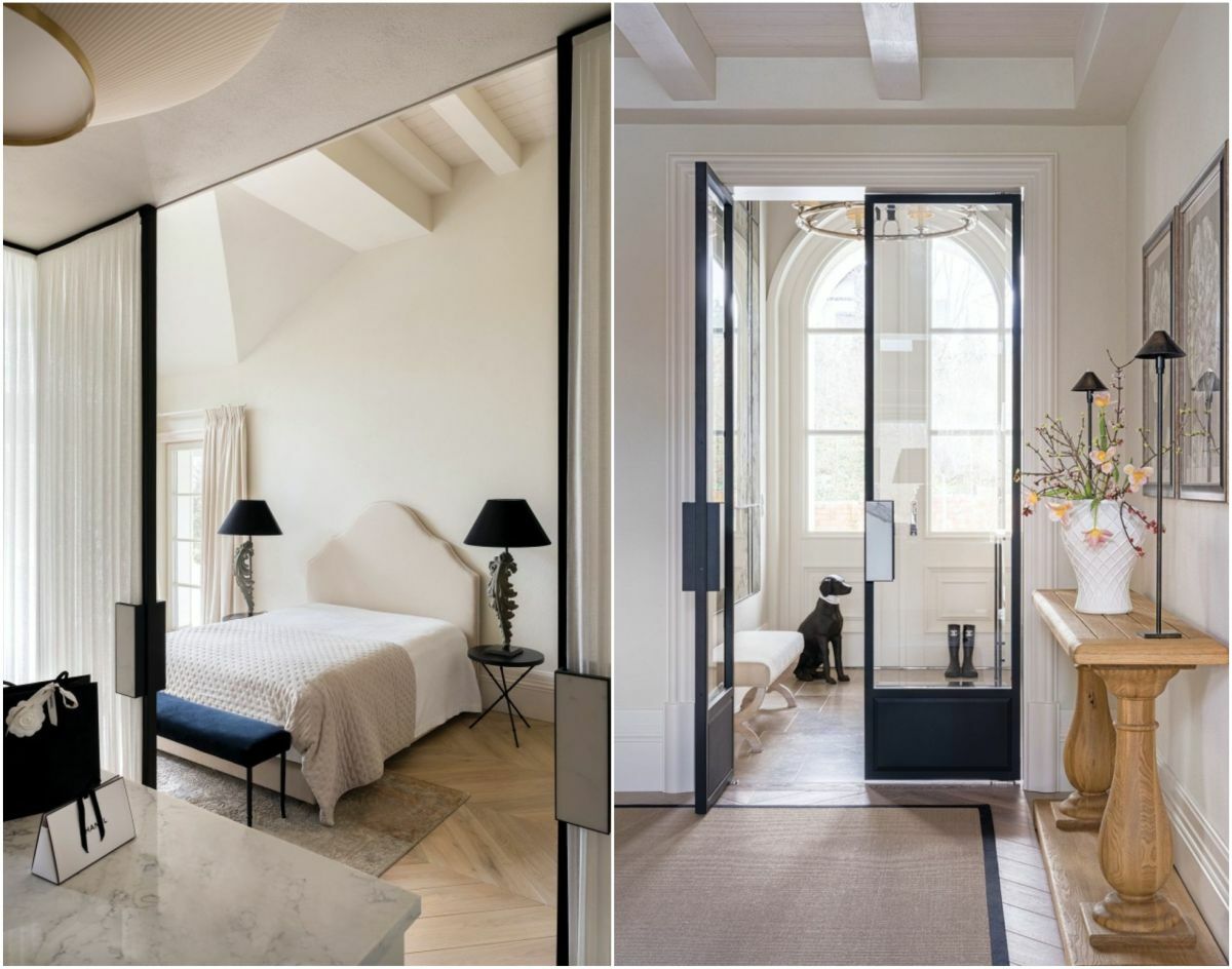 Hálószoba és az előszoba színei