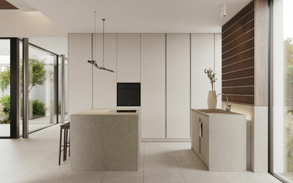 Szerethető modern minimál konyha