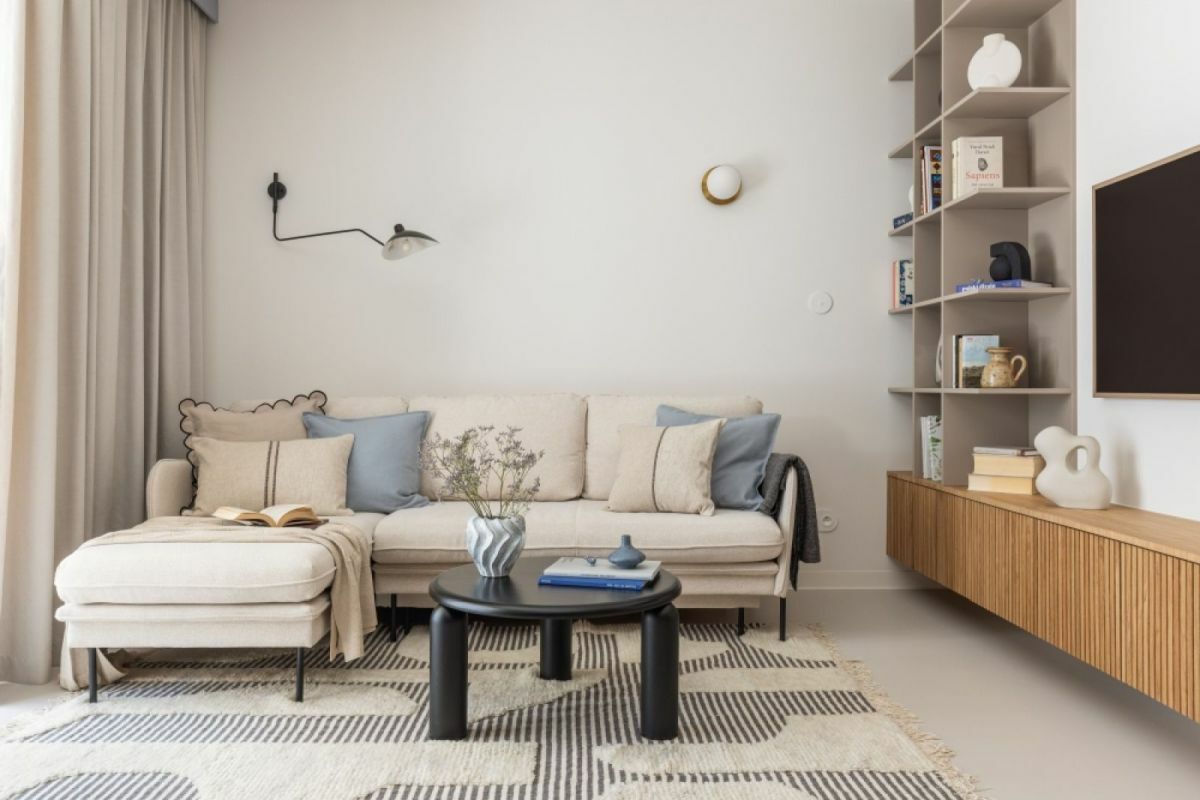 Natúr színű lakberendezés