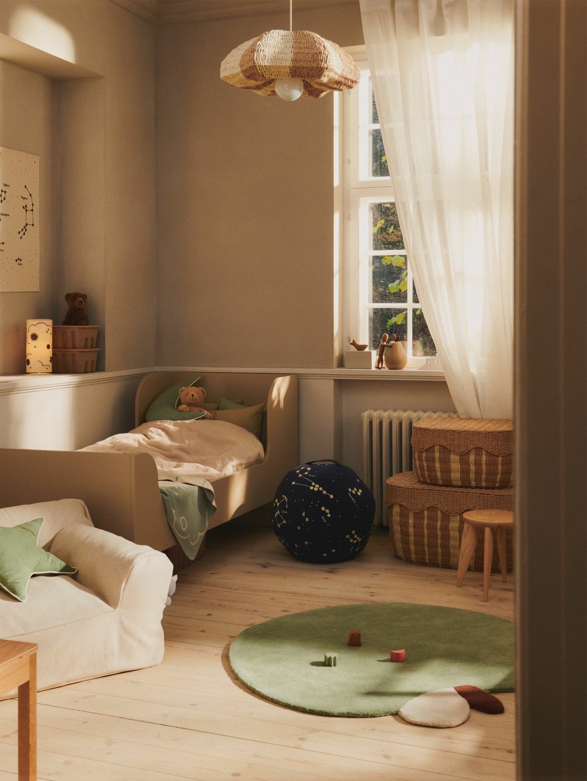 Ferm Living Rivan lámpa