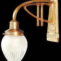 Patinás lámpa régi lámpa szecessziós, art deco, bauhaus és csillárok