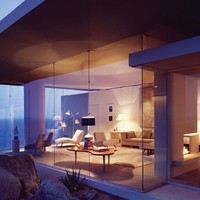 Modern minimalista lakóház
