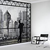 New York-i látkép Sicis mozaikból