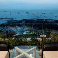 Balcony Marina Bay Sands Hotel
