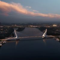 Az új Duna-híd látványterveken
