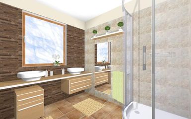 Fürdőszoba tervezés 3 dimenzióban