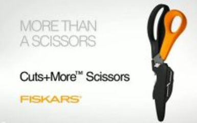A Fiskars forradalmasítja a háztartási ollók világát az új Cuts+More ollóval