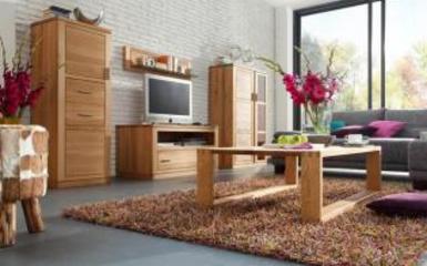 Modern tölgyfa nappali és étkező bútorok a Cassandra Lakberendezési Stúdióból