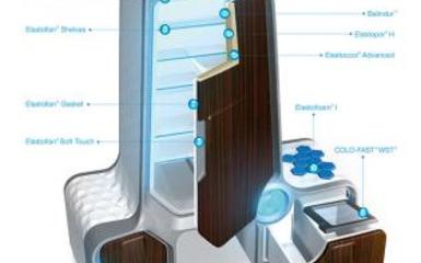BASF Coolpure 1.0 – Futurisztikus hűtőszekrény design