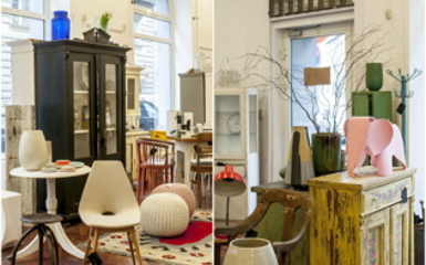 Antik és vintage bútorraktár újratöltve márciusban a Projekt Showroomban