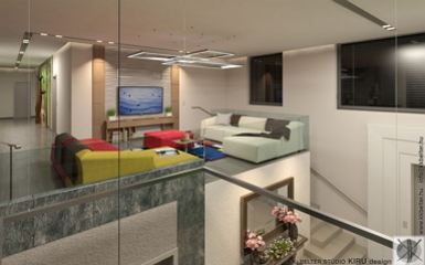560 m2-es kétszintes ház egyedi tervezésű bútorokkal modern belső terekkel
