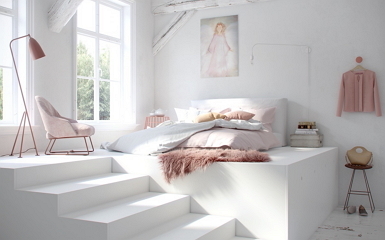 14 inspiráló modern fehér hálószoba