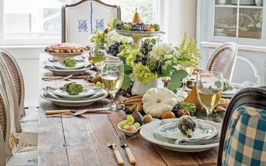 Látványos őszi asztaldekorációs ötletek gyümölccsel és zöldséggel