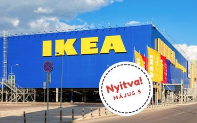 Az IKEA fontos egészségügyi előírások mellett újra nyitja az áruházait!