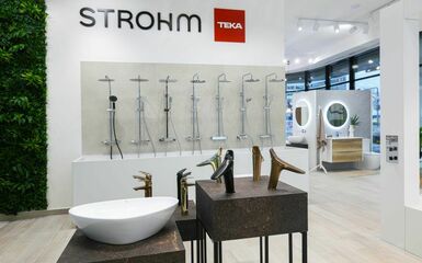 A Strohm Teka Budapesten nyitja meg a régió első fürdőszoba bemutatótermét