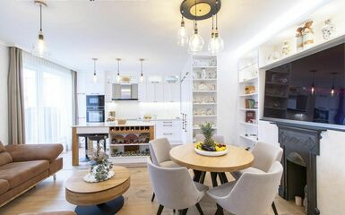 Zuglói új építésű lakás lakberendezése és kivitelezése