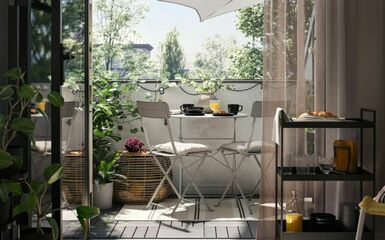 Az erkély a városi lakások kis kertje - 3 + 1 tipp az IKEA szakértőitől
