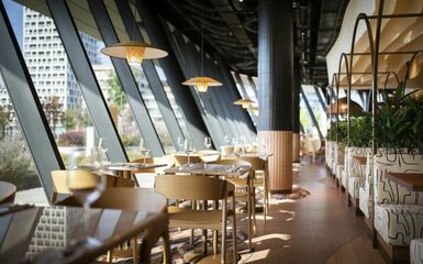 Az éttermi enteriőr tervezésekor az inspirációnkat a dunai evezés adta...