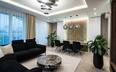 Egy nehezen bútorozható lakásból hozta ki a legtöbbet Erdélyi Krisztina lakberendező