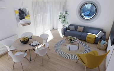 Világos terek, natúr fa árnyalatok és szellős enteriőrök - Kortárs családi otthon Zágrából