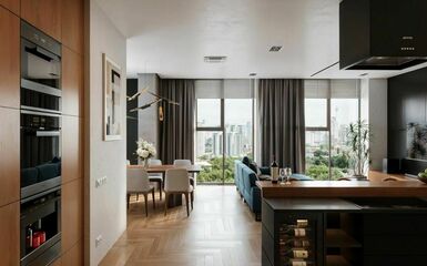 Minden részletében elegáns lakás egy negyvenes éveiben járó házaspár részére