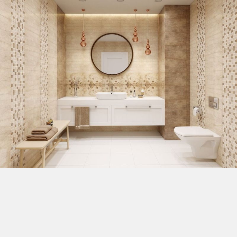 Cersanit Tuti fürdőszobai csempe