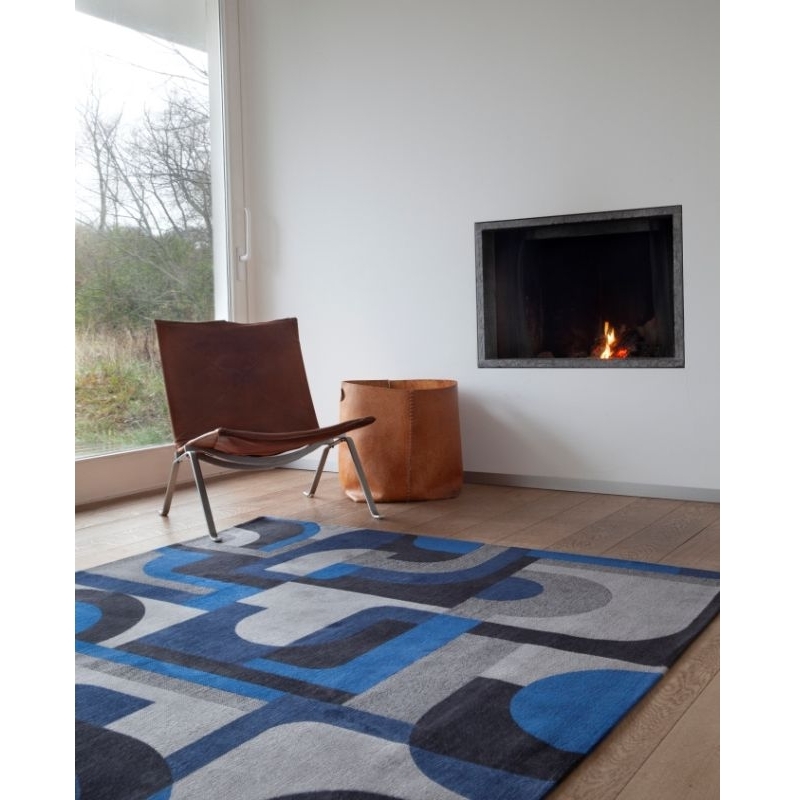 Louis De Poortere Module 9207 weimar blue vintage szőnyeg