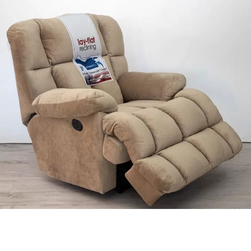 Fekvőfotel XL méretben Camel bézs