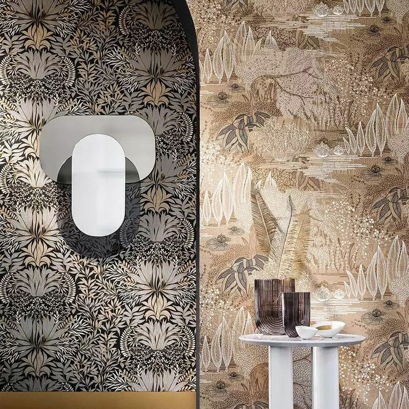 Casamance luxus tapéta orientális botanikus mintával