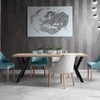 Fargo asztal Zanzibár székkel - Rio Design