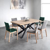 Xénia asztal és Dortmund szék - Rio Design