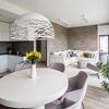 Erdélyi Krisztina-belsőépítész, lakberendező, enteriőrtervező - Étkező kerek asztallal