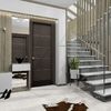 Modern előszoba lépcsővel - Lia Interior Design