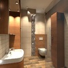 Nemes Mónika Lívia lakberendező és építész - egyedi fürdőszoba bútor tervezés