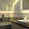 Nemes Mónika Lívia lakberendező és építész - Fürdőszoba látványterve