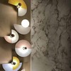Aromas Haan fali lámpa kör, színes - Designdetox